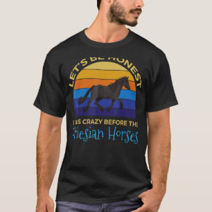 Camiseta Ropa de caballo frisón Grandes caballos Diseño
