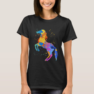 Camiseta Ropa de caballo para chicas y mujeres gráfico de c