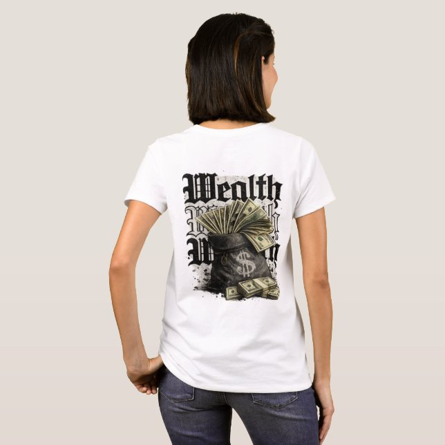 Camiseta Ropa de calle con estampado en la parte trasera so (Reverso completo)