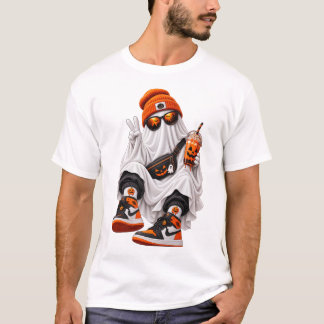 Camiseta Ropa de calle con fantasmas espeluznantes – Vibrac
