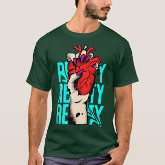 Camiseta Ropa de calle de corazones Ropa urbana