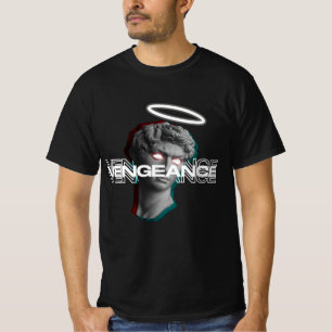 Camiseta Ropa de calle de estatua de ángel de VENGEANCE