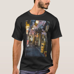 Camiseta Ropa de calle de pintura estética japonesa retro G
