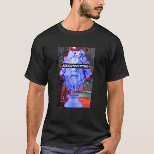 Camiseta Ropa de calle desconectada Ropa gruesa estética