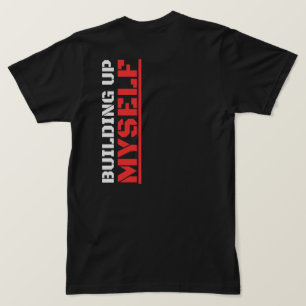 Camiseta Ropa de calle gráfica de gimnasio para superarme 