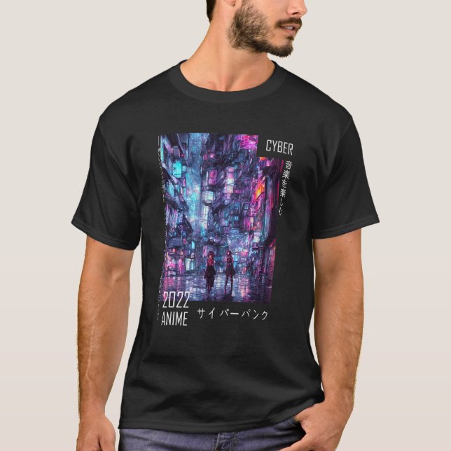 Camiseta Ropa de calle japonesa Tokio: gráfico estético de  (Anverso)