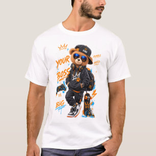 Camiseta Ropa de calle King Bear