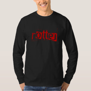 Camiseta Ropa de calle Metalizado gruesa de Gótico Emo de P