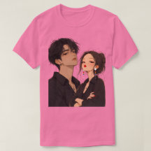 Ropa de calle para parejas de anime que no se apli