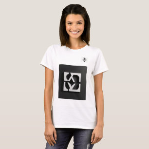 Camiseta Ropa de calles con logotipo minimalista 4KRender p