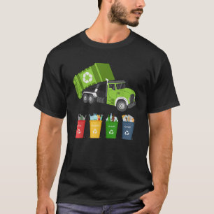 Camiseta Ropa de camión de basura para niños T