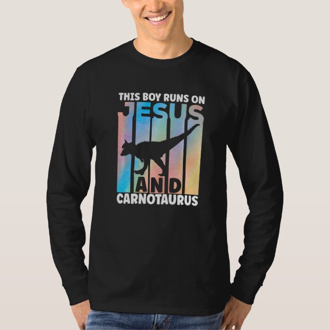 Camiseta Ropa de Carnotaurus Vestimenta de Dinosaurio Amant (Anverso)