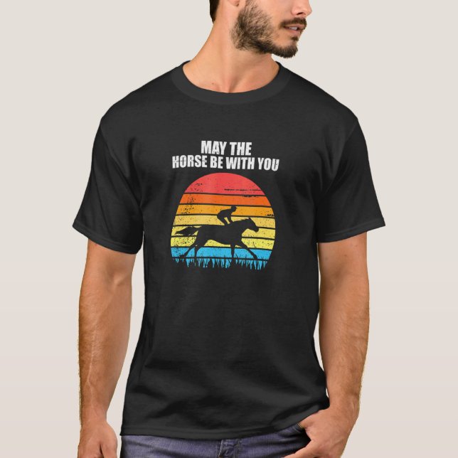 Camiseta Ropa de carreras de caballos (Anverso)