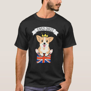 Camiseta Ropa de Celebración del Jubileo de la Reina Corgi