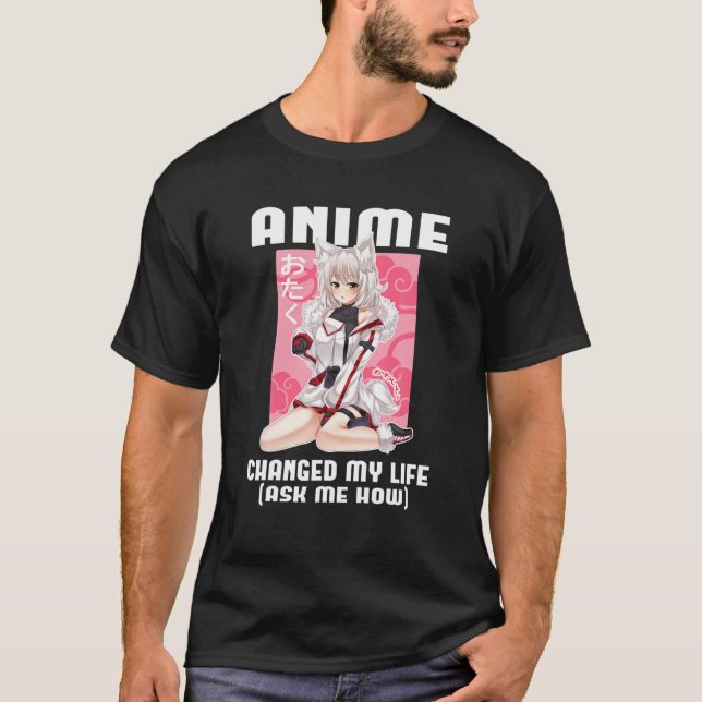 Camiseta Ropa De Chicas De Anime Kawaii Para Adolescentes O (Anverso)