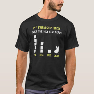 Camiseta Ropa De Círculo De Amistad Corgi Para Dueño De Per