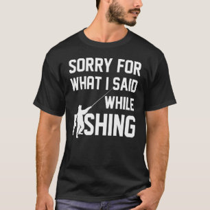 Camiseta Ropa de Citas de Pesca Diseño Único de Pescador