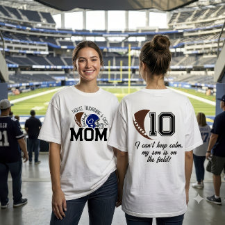 Camiseta Ropa de Coffee Gear personalizada para mamá de fút