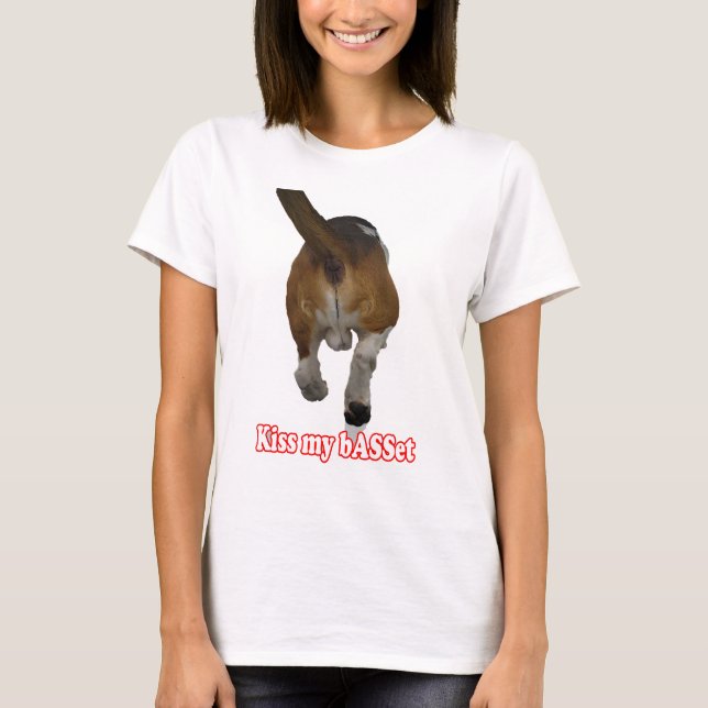 Camiseta Ropa de color claro - bese mi afloramiento (Anverso)