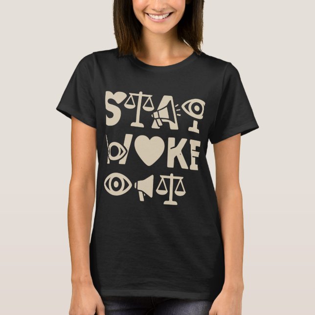 Camiseta Ropa de Conciencia Despierta (Anverso)