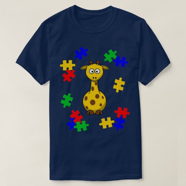 Camiseta Ropa de conciencia sobre el autismo (Diseño del anverso)