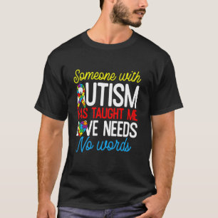 Camiseta Ropa de Concienciación sobre Salud y Autismo Hombr