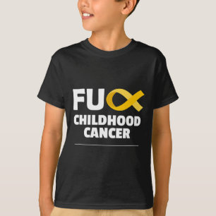 Camiseta Ropa de concientización sobre el cáncer infantil C
