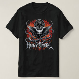 Camiseta Ropa de conciertos Ropa Metalizado pesada de roca 