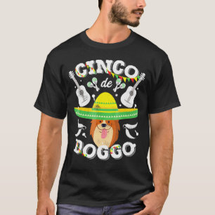 Camiseta Ropa De Corgi Del Cinco De Mayo Hombres Mujeres Ni