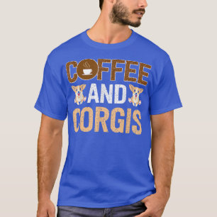 Camiseta Ropa De Corgi Para El Café De La Cafetería Corgi L