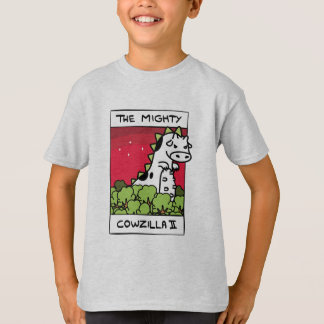 Camiseta Ropa de Cowzilla de la evolución de la vaca