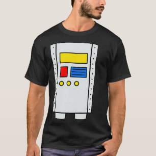 Camiseta Ropa de cuerpo robótica fácil de regalo divertida