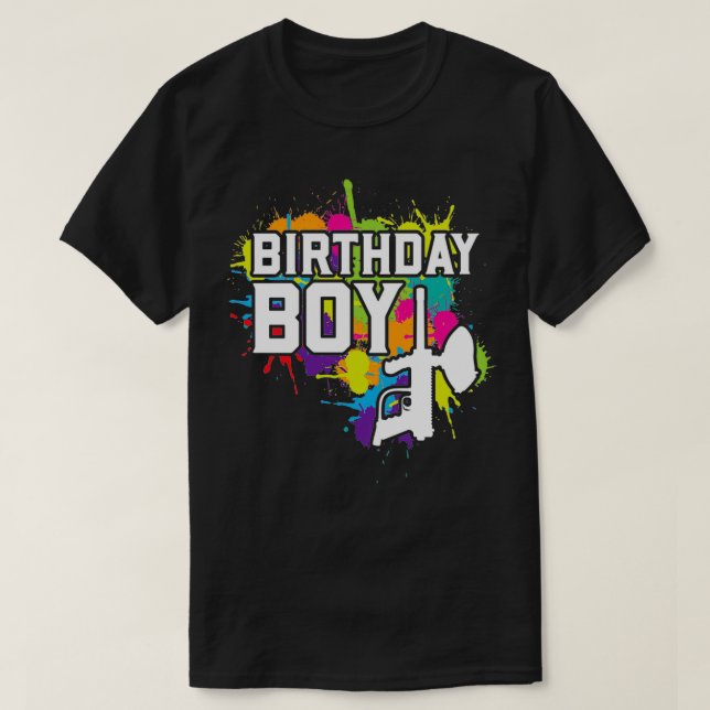 Camiseta Ropa de cumpleaños (Diseño del anverso)
