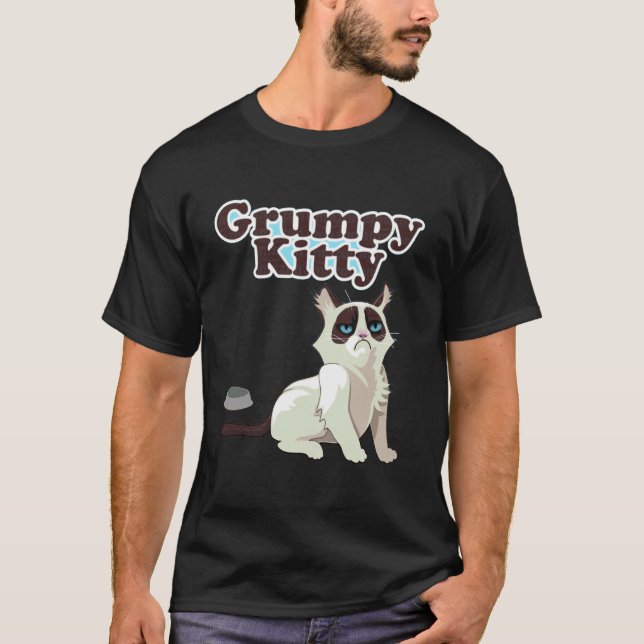 Camiseta Ropa de Cute Grumpy Kitty CAT Lives Matter (Anverso)