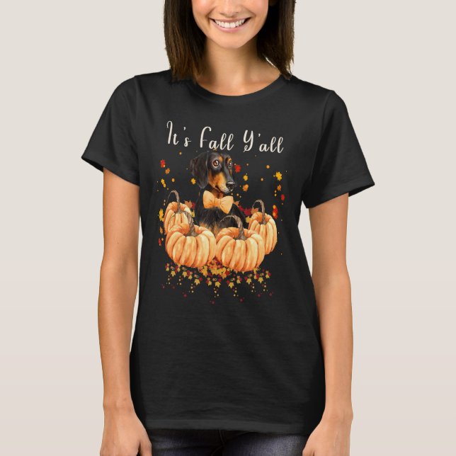 Camiseta Ropa de Dachshund de todos los perros (Anverso)