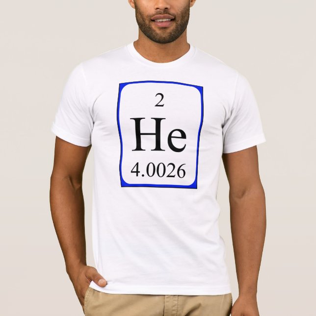 Camiseta Ropa de elemento 2 - Helio (Anverso)