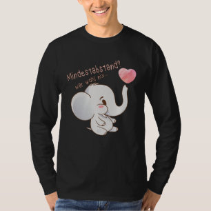 Camiseta Ropa de embarazo vientre de bebé elefante embarazo