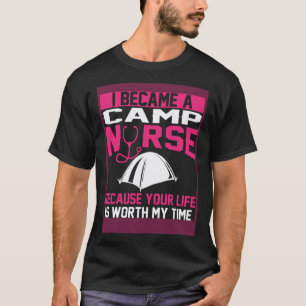 Camiseta Ropa de enfermera de campamento Enfermeras únicas