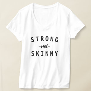 Camiseta Ropa de Entrenamiento Fuerte No Flaca