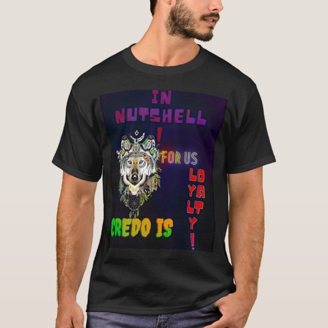 CAMISETA ROPA DE ESPÍRITU DE HOMBRE Y MUJERES (Anverso)