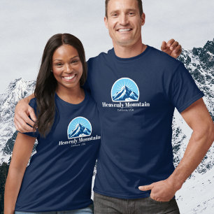 Camiseta Ropa de estación de esquí Heavenne Mountain Califo