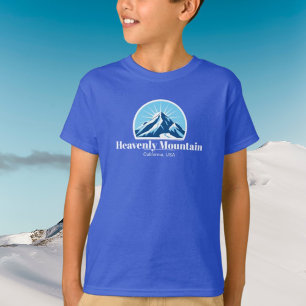 Camiseta Ropa de estación de esquí Heavenne Mountain Califo