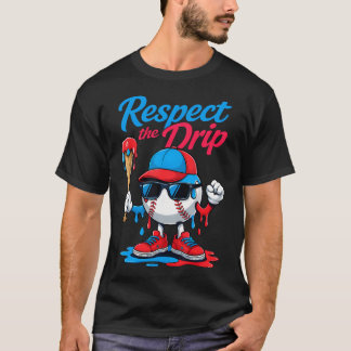 Camiseta Ropa de estilo de vida de béisbol 101 para jóvenes