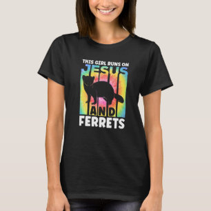 Camiseta Ropa de ferret para ropa de abono para mujeres G