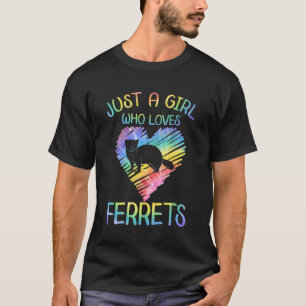 Camiseta Ropa de ferret para ropa de abono para mujeres G