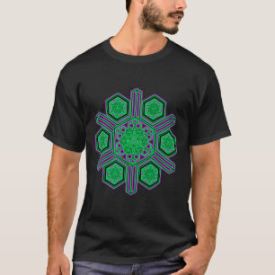 Camiseta Ropa de festival Psytrance Goa Trance Meditación Y