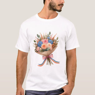 Camiseta Ropa de flores