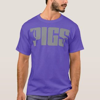 Camiseta Ropa de gancho - Mascota Pig Premium