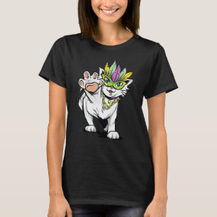 Camiseta Ropa De Gato Mardi Gras Dejar Que Empiecen Los She