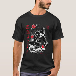 Camiseta Ropa de gimnasio 96.4 Silverback, culturismo, fuer